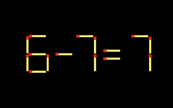 Thử tài IQ: Di chuyển một que diêm để 71+16=5 thành phép tính đúng - Ảnh 7.