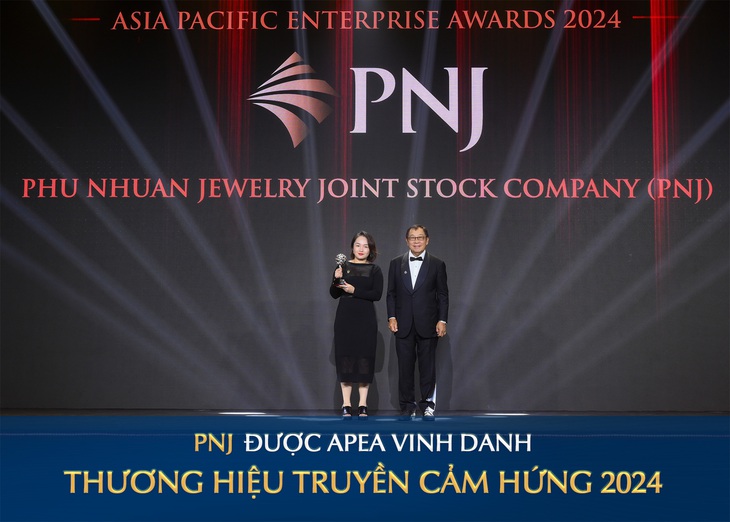 PNJ được APEA vinh danh thương hiệu truyền cảm hứng 2024 - Ảnh 1.