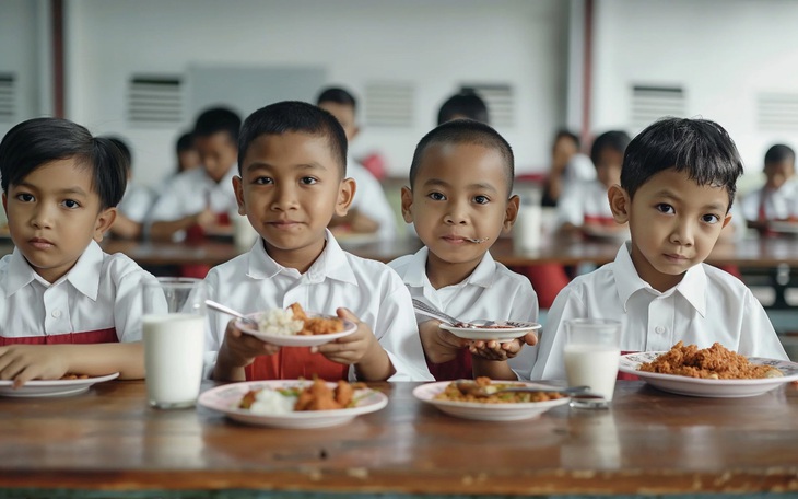 Indonesia tăng ngân sách cho bữa ăn miễn phí, lên 5,9 tỉ USD - Ảnh 2.