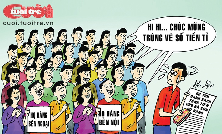 Bà con họ hàng của một người trúng số đến từ hư vô? - Ảnh 1.