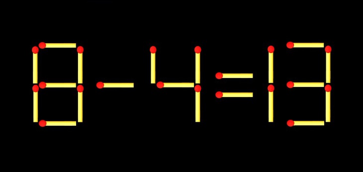 Thử tài IQ: Di chuyển một que diêm để 16-17=7 thành phép tính đúng - Ảnh 2.
