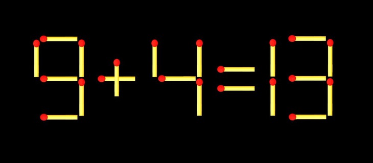 Thử tài IQ: Di chuyển một que diêm để 16-17=7 thành phép tính đúng - Ảnh 1.