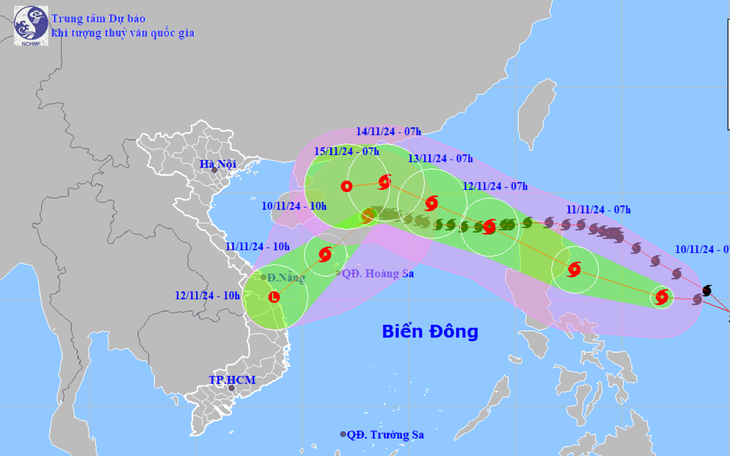 Biển Đông khả năng đón liên tiếp hai cơn bão số 8 và số 9 - Ảnh 2.