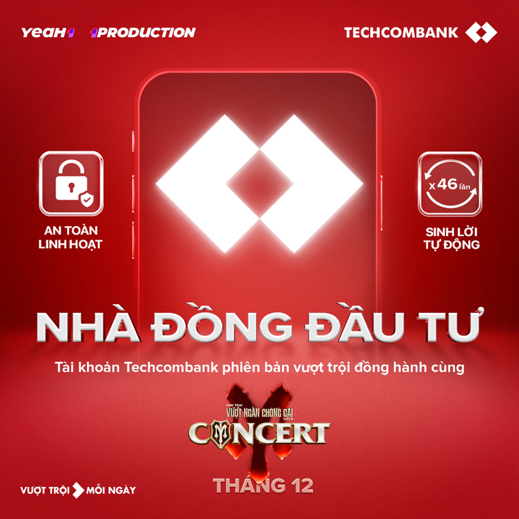 Techcombank công bố thể lệ săn vé hấp dẫn concert Anh trai vượt ngàn chông gai D2 - Ảnh 2.