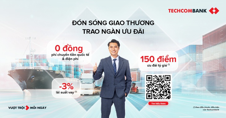 Techcombank hỗ trợ tích cực cho doanh nghiệp xuất khẩu - Ảnh 1.