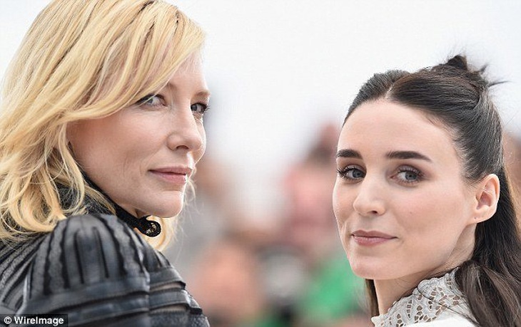 Cannes: Carol ra mắt thành công, Cate Blanchett phủ nhận đồng tính - Ảnh 1.