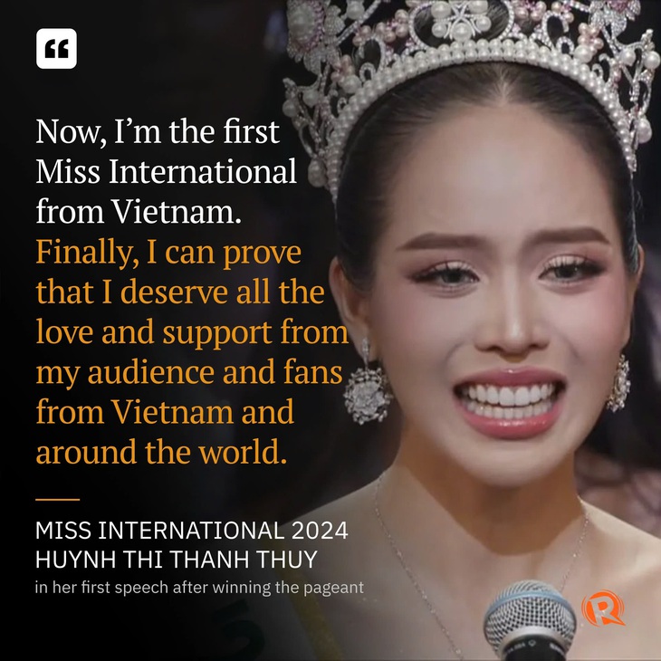 Truyền thông nước ngoài khen Hoa hậu Miss International Thanh Thủy xinh đẹp, thông minh, ấm áp - Ảnh 2.