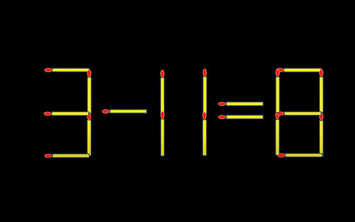 Thử tài IQ: Di chuyển một que diêm để 8+8=2 thành phép tính đúng - Ảnh 8.