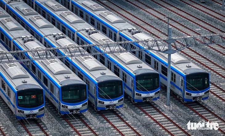 Những ngày metro số 1 chạy thử như thật, 4 phút 30 giây có 1 chuyến - Ảnh 11.