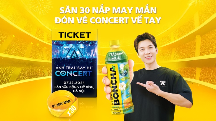 Cách nhận vé concert 3 Anh Trai 'Say Hi' từ Boncha - Ảnh 2.