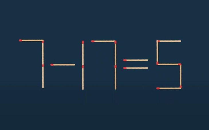 Thử tài IQ: Di chuyển một que diêm để -9+3=4 thành phép tính đúng - Ảnh 8.