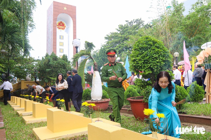 Đài tưởng niệm các chiến sĩ giao bưu Đà Nẵng được công nhận là di tích lịch sử - Ảnh 4.