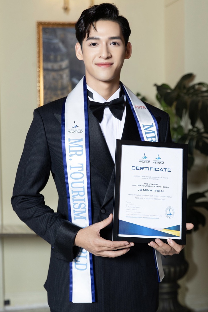 Mister Tourism World 2025 tổ chức ở Việt Nam, Võ Minh Thoại đại diện nước chủ nhà - Ảnh 2.