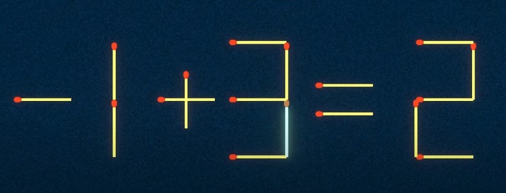 Thử tài IQ: Di chuyển một que diêm để 3-8=5 thành phép tính đúng - Ảnh 1.