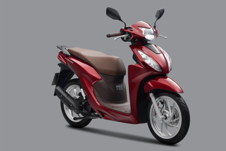 Honda Vision 2025 ra mắt Việt Nam: Màu mới, tem mới, nay đã có cổng sạc Type C, giá từ hơn 31 triệu - Ảnh 4.