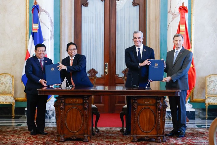 Thủ tướng Phạm Minh Chính: Việt Nam và Cộng hòa Dominica đang ở thời điểm 'có tính chất lịch sử' - Ảnh 1.