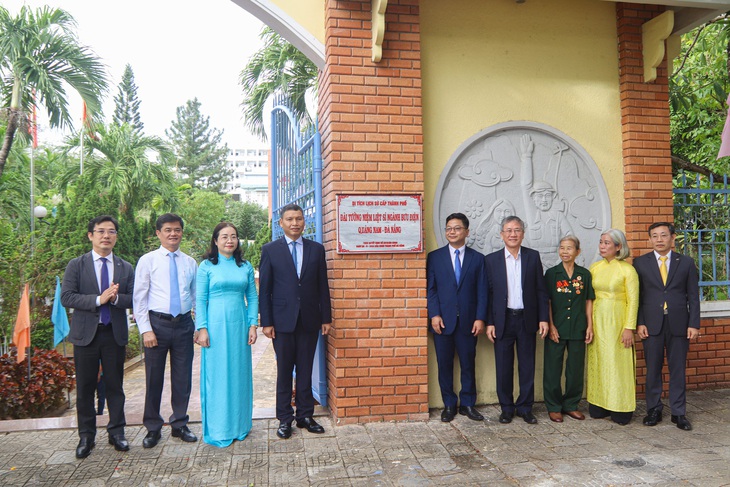 Đài tưởng niệm các chiến sĩ giao bưu Đà Nẵng được công nhận là di tích lịch sử - Ảnh 3.