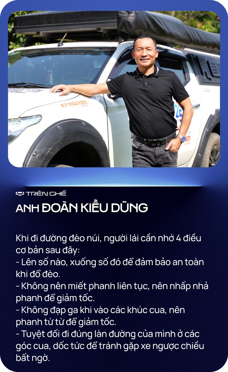 Đổ đèo thế nào cho an toàn: Lên số nào xuống số đó, nhớ taluy dương, không rà phanh liên tục - Ảnh 3.