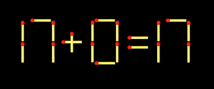 Thử tài IQ: Di chuyển một que diêm để 7+7=111 thành phép tính đúng - Ảnh 1.