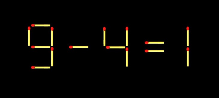 Thử tài IQ: Di chuyển một que diêm để 37-2=1 thành phép tính đúng - Ảnh 3.