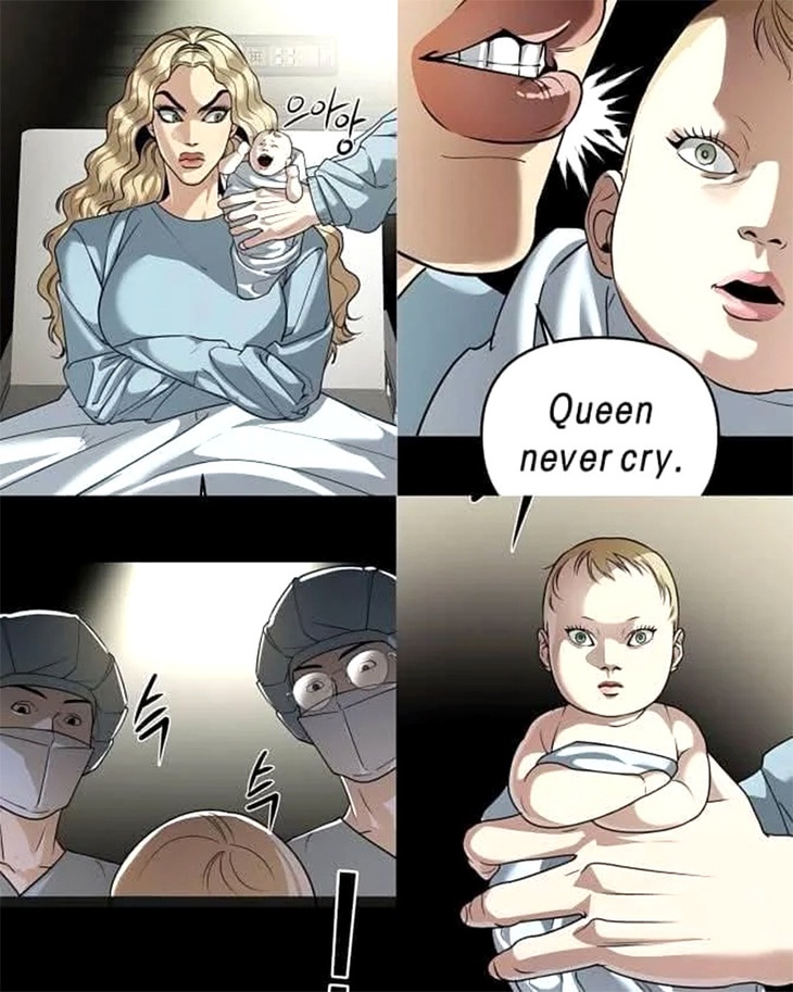 Meme 'Queen never cry' phiên bản Việt hóa - Ảnh 1.