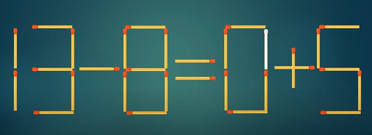 Thử tài IQ: Di chuyển một que diêm để 74-4=4 thành phép tính đúng - Ảnh 1.