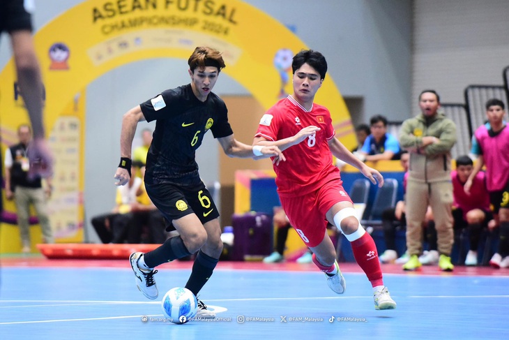 Việt Nam thắng Malaysia ở Giải futsal Đông Nam Á 2024 - Ảnh 1.