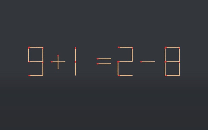 Thử tài IQ: Di chuyển một que diêm để 6+18=13 thành phép tính đúng - Ảnh 9.