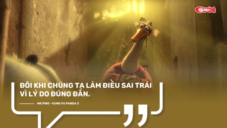 Những câu nói truyền cảm hứng trong phim hoạt hình Kung Fu Panda (P2) - Ảnh 1.