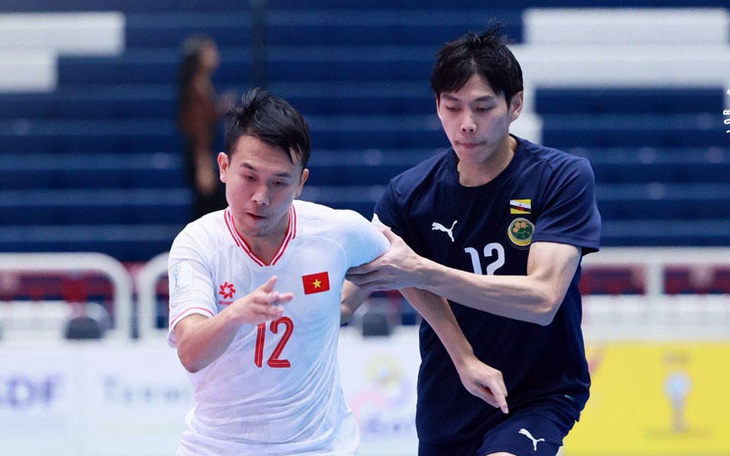 Đá hết 2 hiệp phụ, tuyển futsal Việt Nam mới hạ Úc để vào chung kết - Ảnh 3.