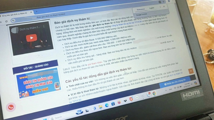 Bỏ 130 triệu đồng thuê thám tử, không manh mối nhưng đòi lại tiền thì bị dọa dẫm - Ảnh 2.