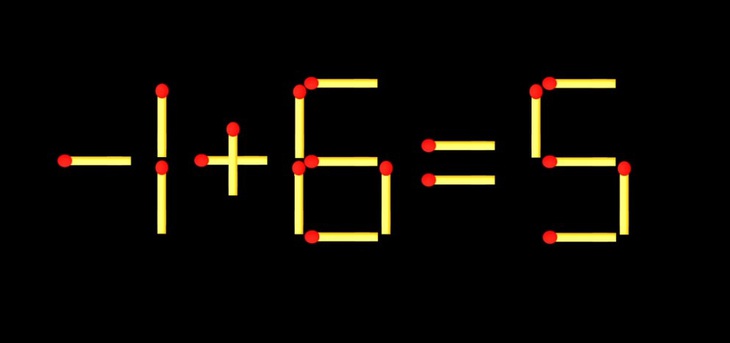 Thử tài IQ: Di chuyển một que diêm để 6+19=14 thành phép tính đúng - Ảnh 1.