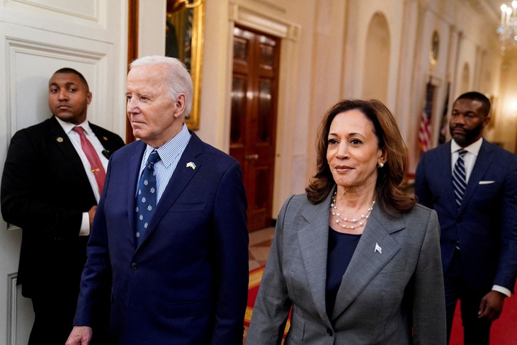 Đảng viên Dân chủ chỉ trích ông Biden khi bà Harris thất bại - Ảnh 1.