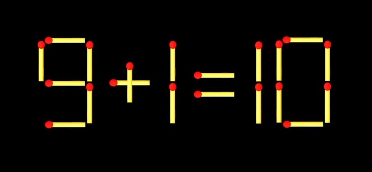 Thử tài IQ: Di chuyển một que diêm để 11+17=8 thành phép tính đúng - Ảnh 1.