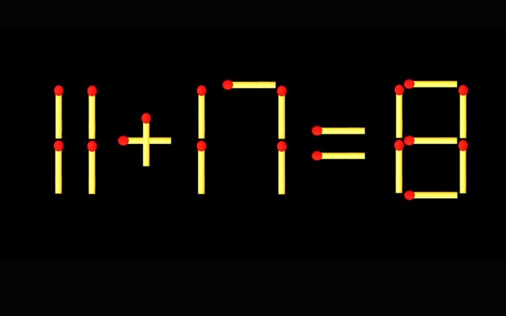 Thử tài IQ: Di chuyển một que diêm để 9+13=15 thành phép tính đúng - Ảnh 7.