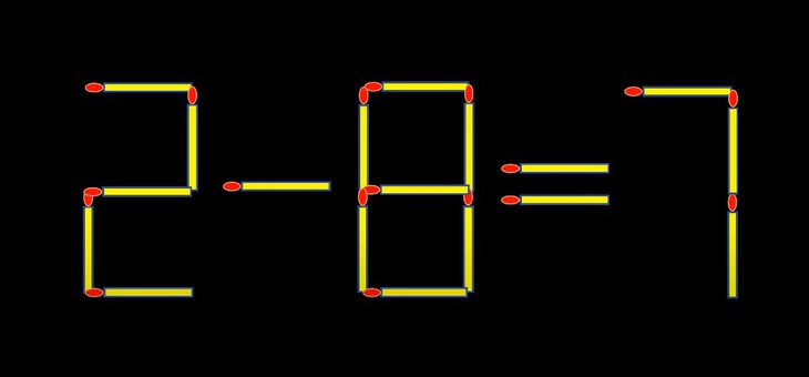 Thử tài IQ: Di chuyển một que diêm để 9-9=1 thành phép tính đúng - Ảnh 2.