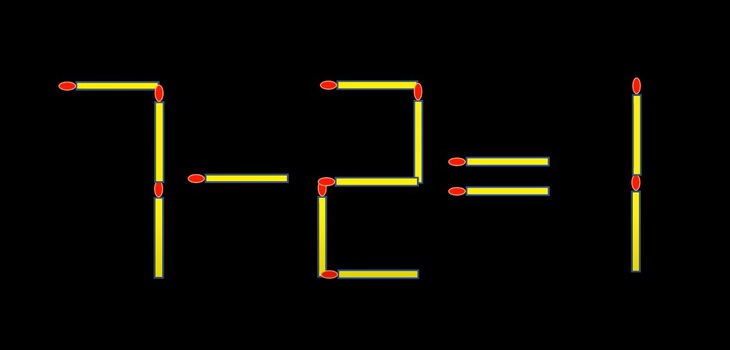 Thử tài IQ: Di chuyển một que diêm để 4-4=7 thành phép tính đúng - Ảnh 2.