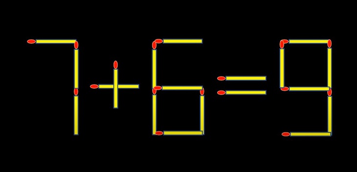 Thử tài IQ: Di chuyển một que diêm để 4-4=7 thành phép tính đúng - Ảnh 3.