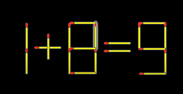 Thử tài IQ: Di chuyển một que diêm để 4-4=7 thành phép tính đúng - Ảnh 1.