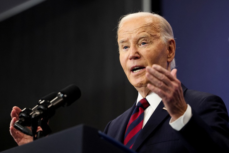 Ông Biden nỗ lực cứu vãn di sản của mình trong bài phát biểu 40' - Ảnh 1.