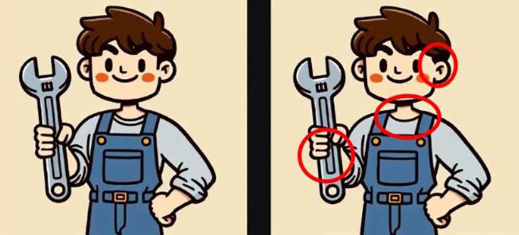 Mắt 10/10 mới thấy người phụ nữ trong hình - Ảnh 1.