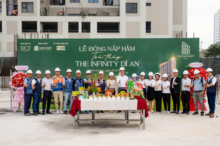 The Infinity Dĩ An hoàn thành đóng nắp hầm - Ảnh 1.