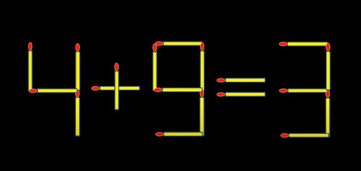 Thử tài IQ: Di chuyển một que diêm để 1+6=4 thành phép tính đúng - Ảnh 3.