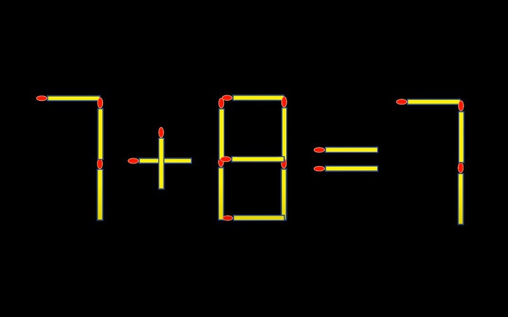 Thử tài IQ: Di chuyển một que diêm để 1+6=4 thành phép tính đúng - Ảnh 7.