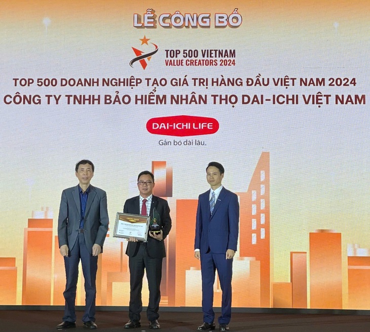 Dai-ichi Life Việt Nam xếp hạng 55 trong bảng VALUE500 - Ảnh 1.