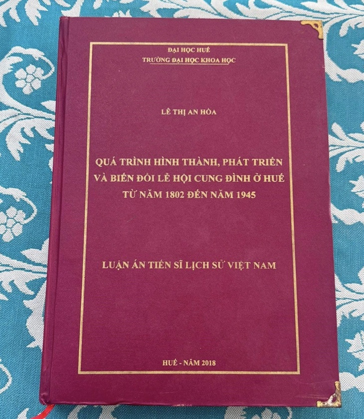 Bộ Giáo dục và Đào tạo yêu cầu Đại học Huế đánh giá lại luận án tiến sĩ đạo văn - Ảnh 1.