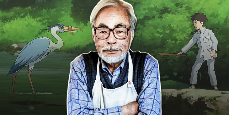 Cha đẻ Ghibli, huyền thoại anime Miyazaki Hayao, chim diệc và tình thư để lại - Ảnh 1.