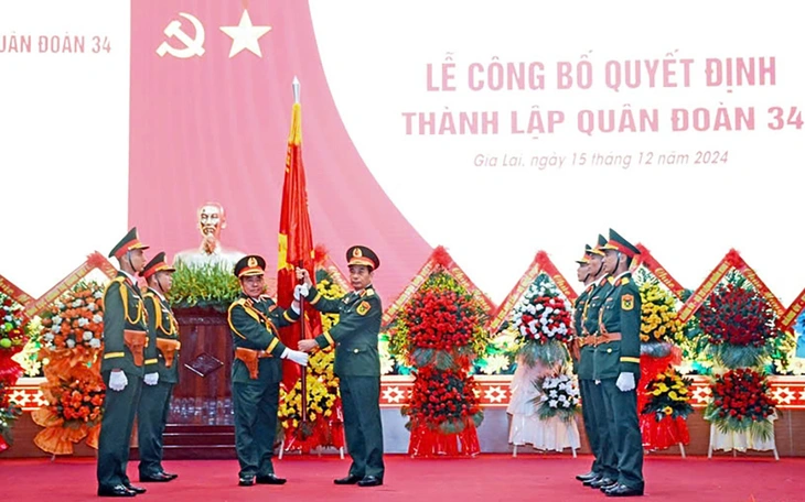 Trung tướng Đào Tuấn Anh làm Tư lệnh Quân đoàn 34 - Ảnh 3.