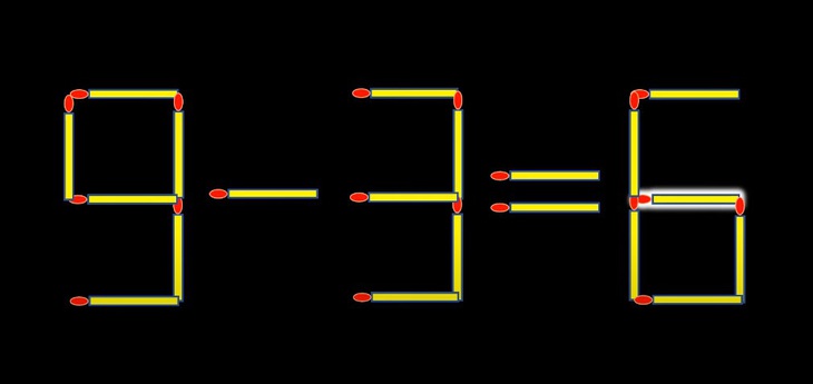 Thử tài IQ: Di chuyển một que diêm để 0-5=5 thành phép tính đúng - Ảnh 1.