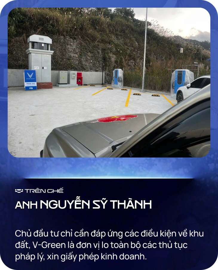 'Bỏ 2 tỉ làm trạm sạc VinFast trên Tây Bắc, chỉ 2 năm là thu hồi vốn, hãng lo gần hết thủ tục' - Ảnh 6.